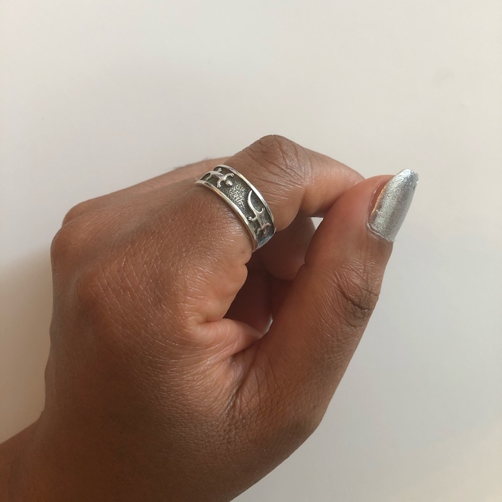 Silver 925 lizard ring - Picture 8 of 12